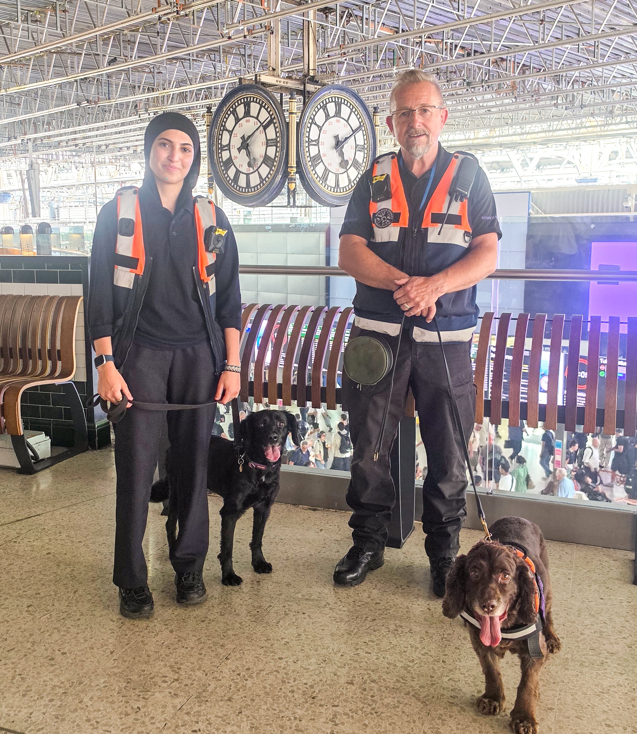 Real-Life “Paw Patrol”: In a First for Britain, 3 Adorable Dogs Are Working Security at Major Train Station